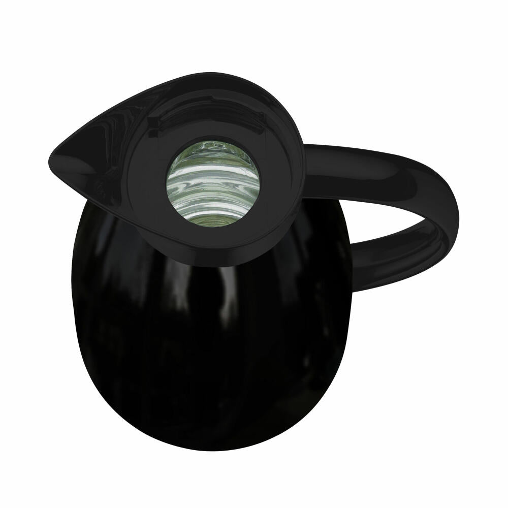 alfi insulated jug SIGNO ONE, insulated jug, jug, coffee pot, stainless steel, Velvet Black Polished, 1 L, 1423232100