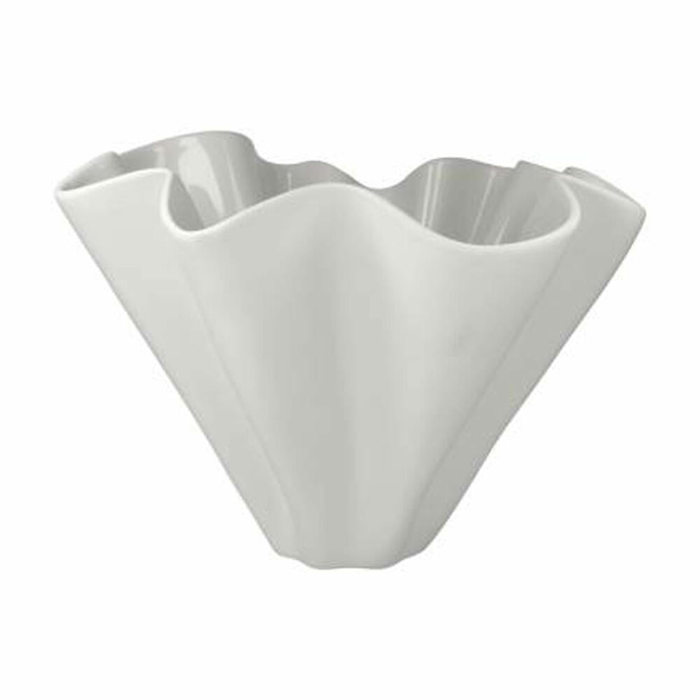 Goebel Vase Valentina, flower vase, decorative vase, biscuit porcelain, white, H 23 cm, 14005751