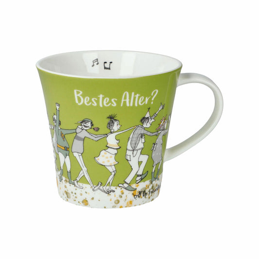 Goebel Coffee-/Tea Mug Barbara Freundlieb - Das beste Alter, Tasse, Becher, Fine Bone China, Bunt, 350 ml, 27001071
