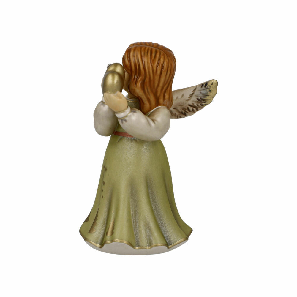 Goebel Angel Follow your heart, decorative figure, heavenly messenger, annual color 2022, stoneware, H 8.5 cm, 41663271