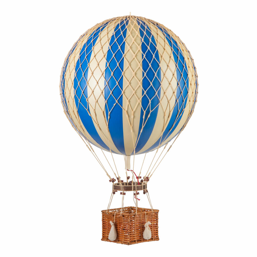 Authentic Models hanging decoration Jules Verne Blue, balloon, plastic / paper, AP168D