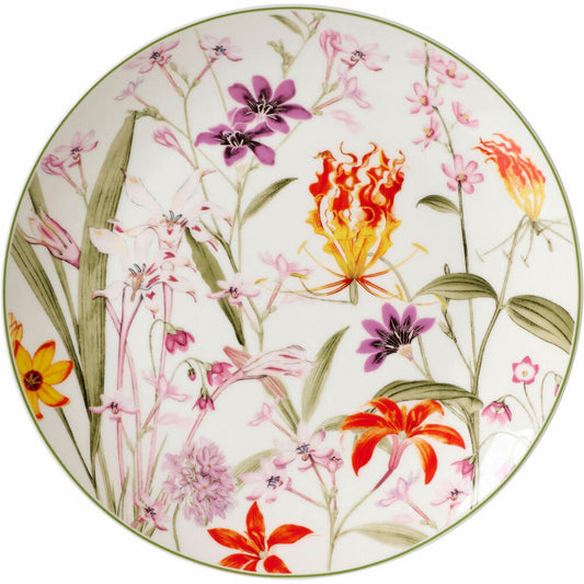 Ritzenhoff &amp; Breker Plate Flat Full Flora, Dinner Plate, Dinner Plate, Porcelain, Colorful, Ø 27 cm, 426137