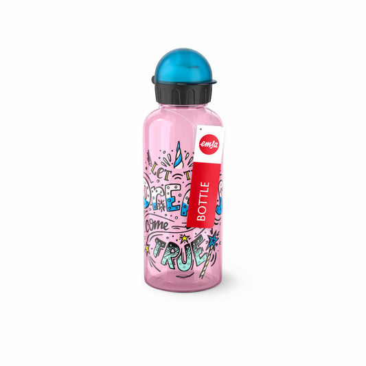 EMSA Teens Tritan Drinking Bottle Dreams, Water Bottle, Bottle, Children, Plastic, 0.6 L, N30604