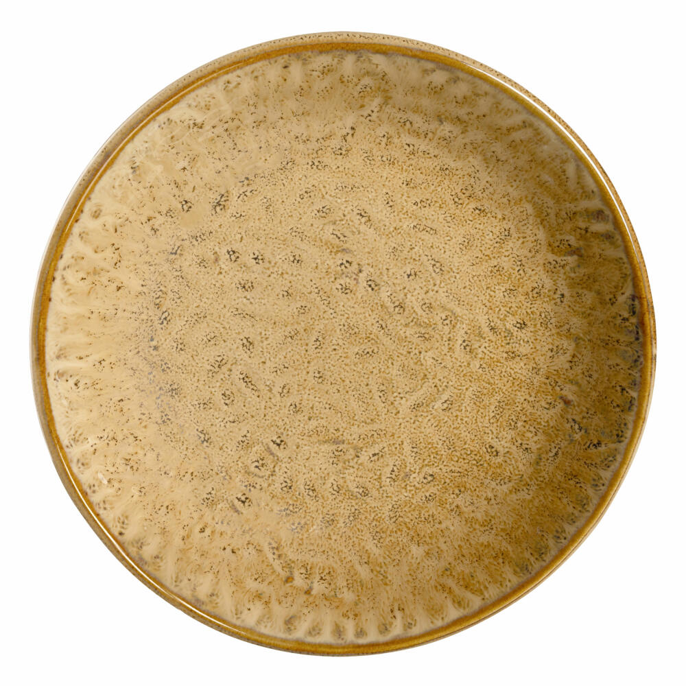 Leonardo ceramic plate Matera, plate, dinner plate, dinner plate, ceramic, beige, Ø 16.3 cm, 018371