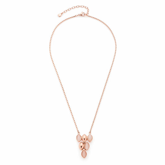 Leonardo Jewels necklace Merita, chain, necklace, jewelry, stainless steel, rose gold-colored ion plating, rose gold, 016987