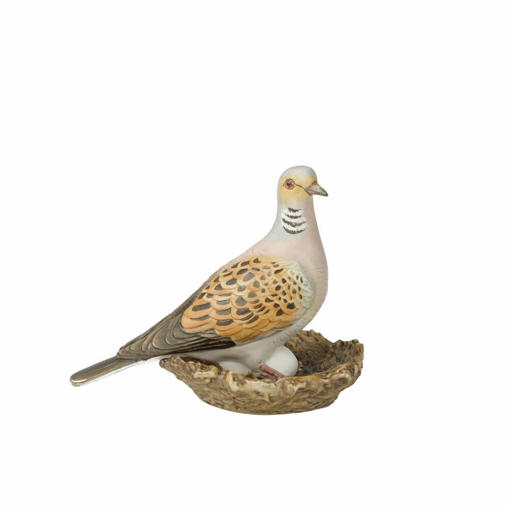 Goebel Figurine Turtledove Small, Bird of the Year 2020, Collectible Figure, Dove, Porcelain, Colorful, 9.5 cm, 38473221