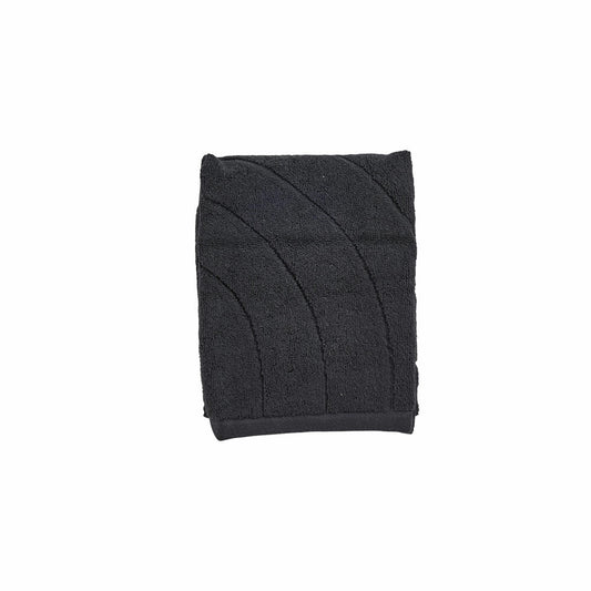 Zone Denmark Towel Time Black, 100% Cotton, Black, 50 x 70 cm, 33614