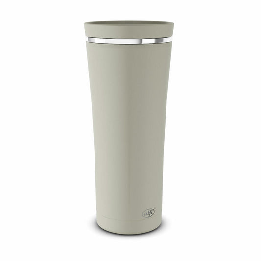 alfi insulated drinking cup BALANCE TEA MUG, insulated cup, thermo cup, thermo cup, stainless steel, silver lining mat, 500 ml, 5510294050