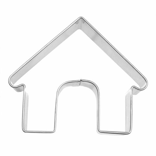 Birkmann cookie cutter dog house, cookie cutter, cookie shape, biscuit, cookies, stainless steel, 6 cm, 191402