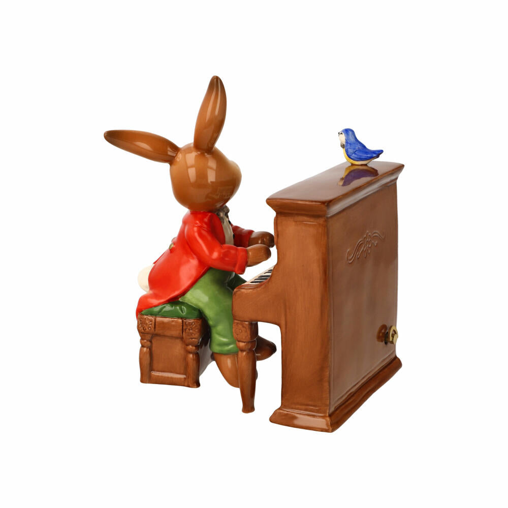 Goebel Music Box Music is in the Air, Easter, Stoneware, Colorful, 15 cm, 66845571