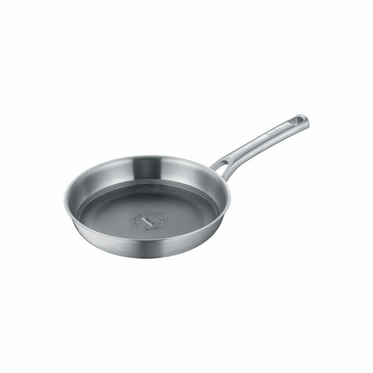 Berndes Tricion Resist frying pan, pan, 3-layer material, silver, 20 cm, 099207