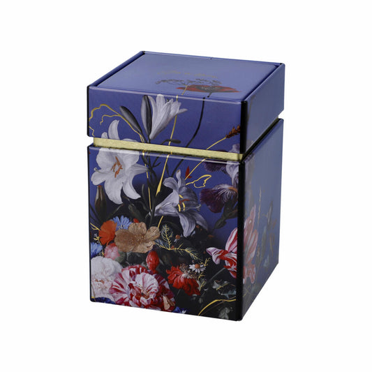 Goebel Artist Tin Summer Flowers - De Heem, Storage Tin, Metal, Blue, 11 cm, 67061641