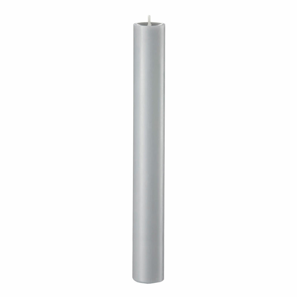 Engels Kerzen Original Stick Candle Cast, Stick Candle, Candlestick Candle, Table Candle, Paraffin, Slate, Ø 2.2 cm, H 24 cm, 62002224100