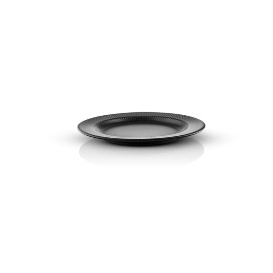 Eva Trio cake plate Legio Nova, plate, dessert plate, stoneware, black, 19 cm, 787217