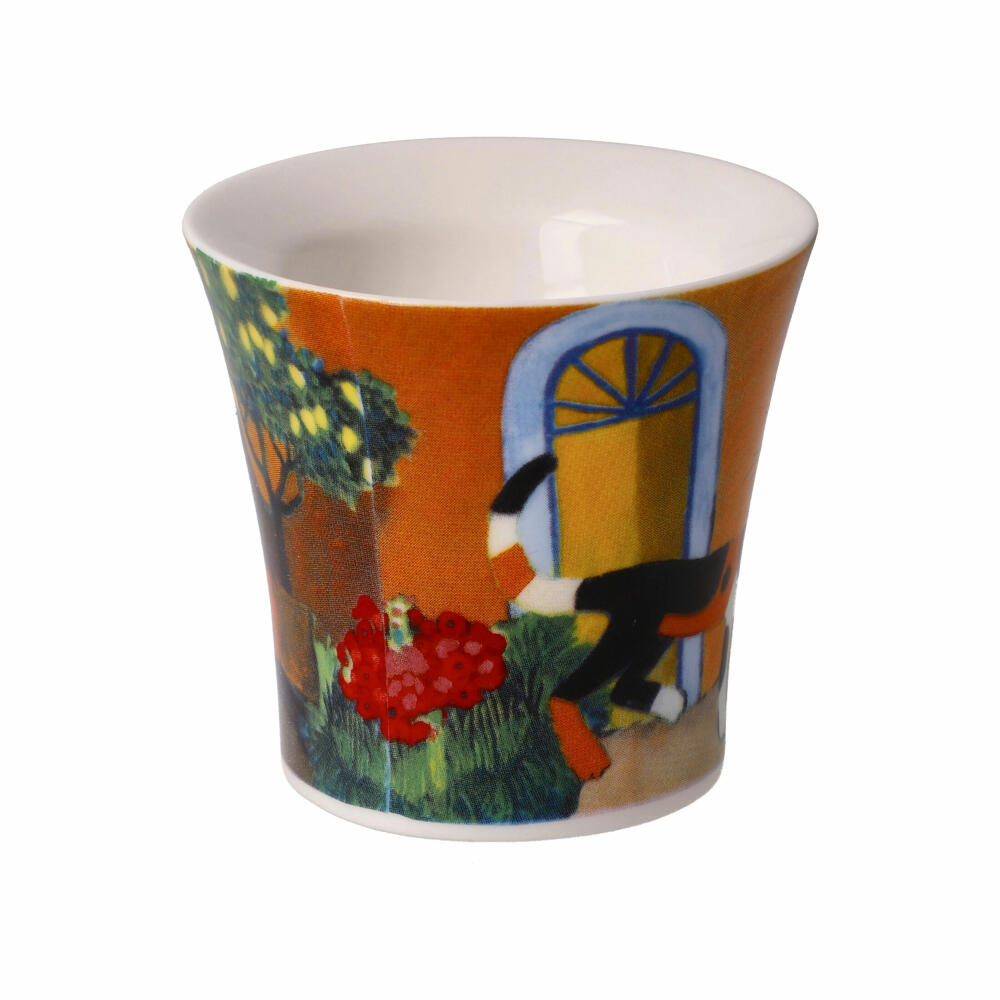 Goebel egg cups set of 2 Rosina Wachtmeister - Una bellissima giornata, New Bone China, colorful, 6 cm, 66861251