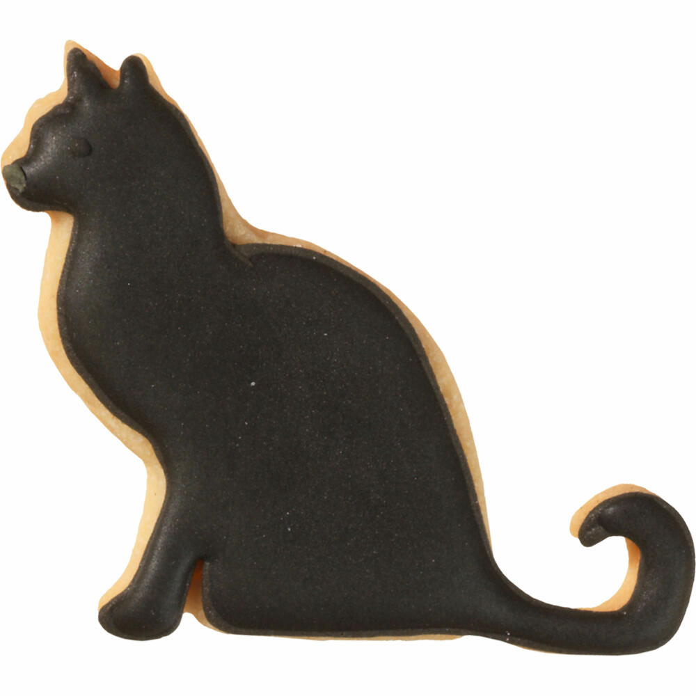 Birkmann cookie cutter house cat, cookie cutter, cookie shape, biscuit, biscuits, stainless steel, 6 cm, 195448