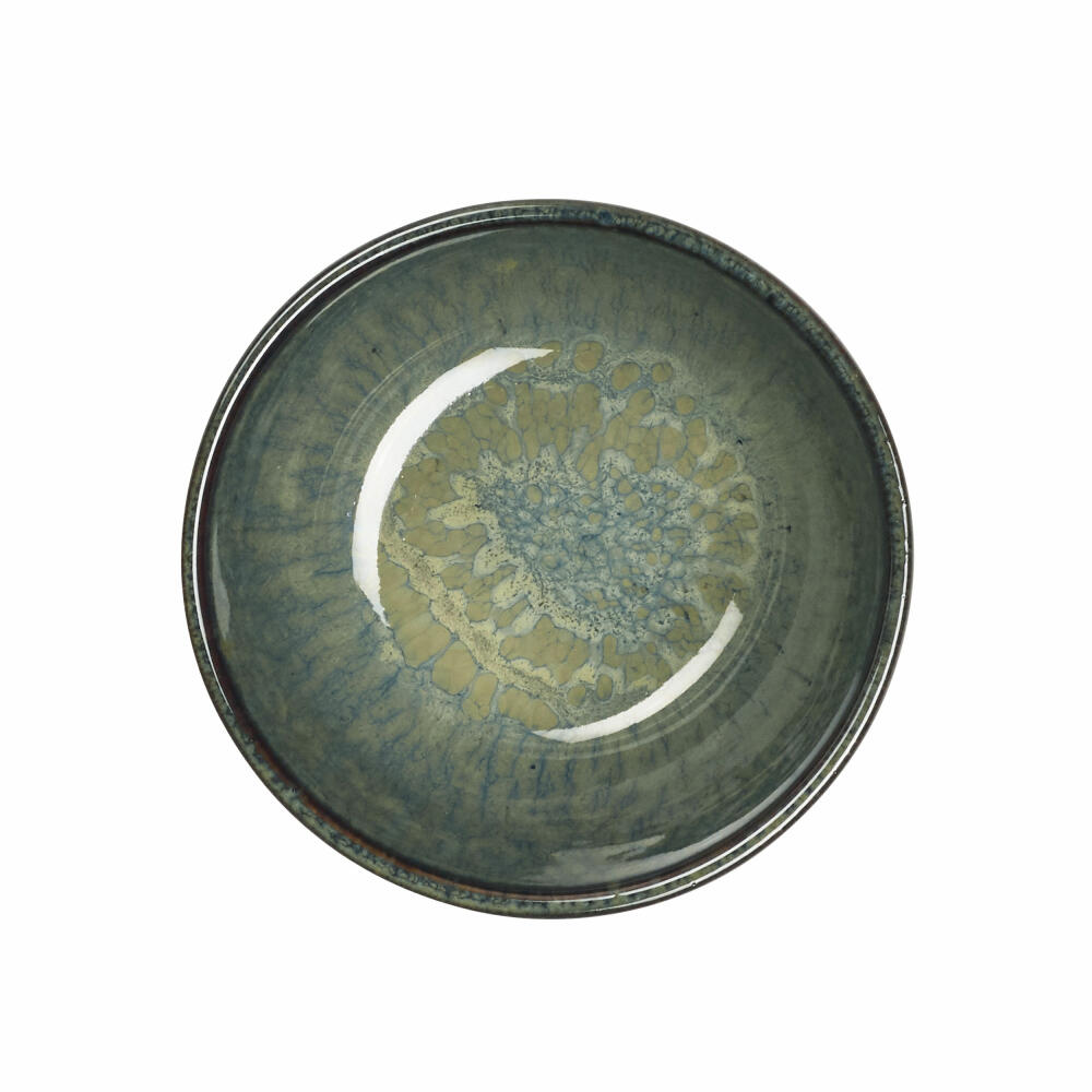 ASA Selection Poke Bowls Mini Bowl Ocean, Schale, Schälchen, Dipschale, Snackschale, Steinzeug, Grün, Ø 8 cm, 24280264