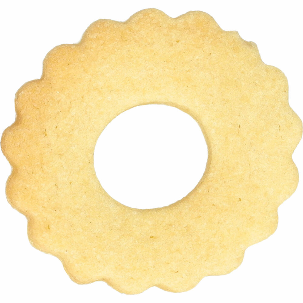 Birkmann Ausstechform Linzer Welser, Ausstecher, Plätzchenform, Keks, Plätzchen, Edelstahl, 5 cm, 199989