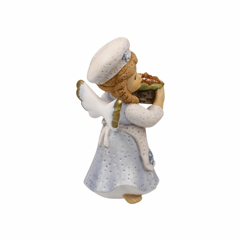 Goebel Angel Home-Baked, Decorative Figure, Porcelain, Colorful, 11 cm, 11750951