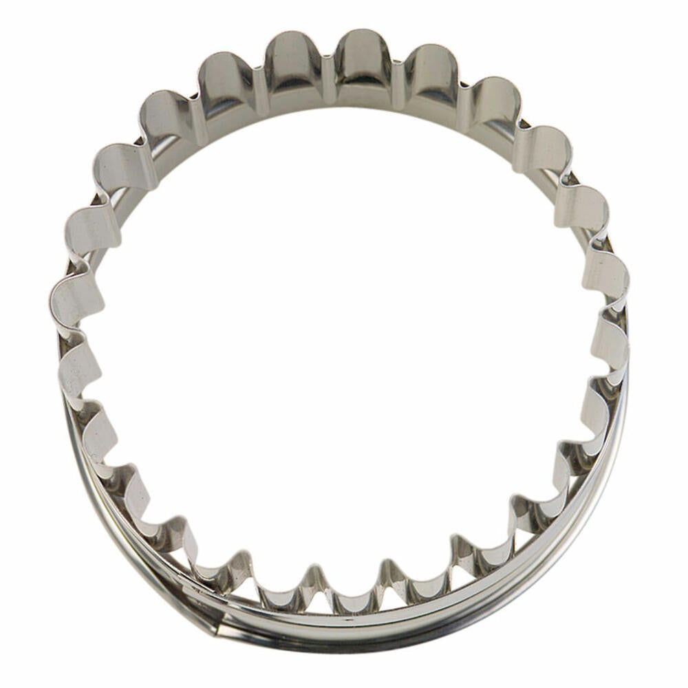 Städter Linzer cookie cutter Linzer outer ring, cookie cutter, cookie shape, biscuit, biscuits, stainless steel, Ø 6.5 cm, 956071