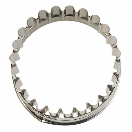 Städter Linzer cookie cutter Linzer outer ring, cookie cutter, cookie shape, biscuit, biscuits, stainless steel, Ø 6.5 cm, 956071