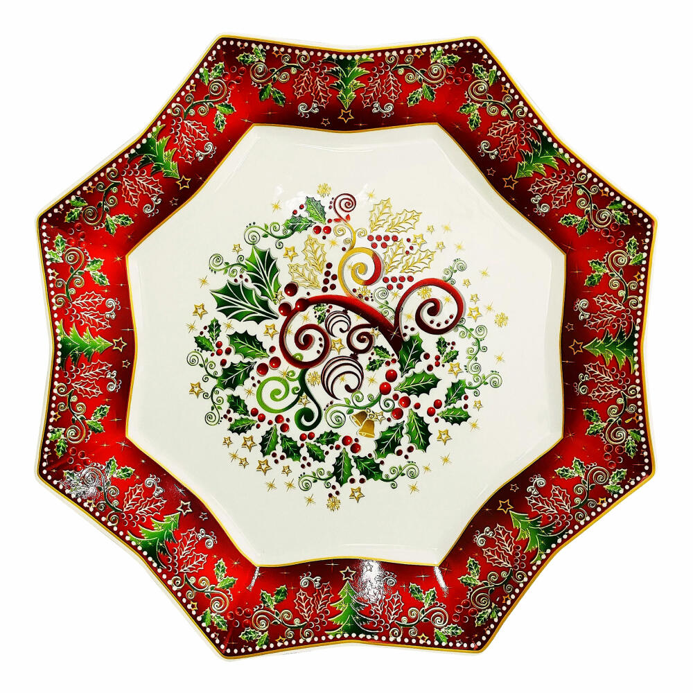 Goebel Dinner Plate Palais Royal - Stellar, Christmas Motif, Porcelain, Colorful, 28 cm, 51001591