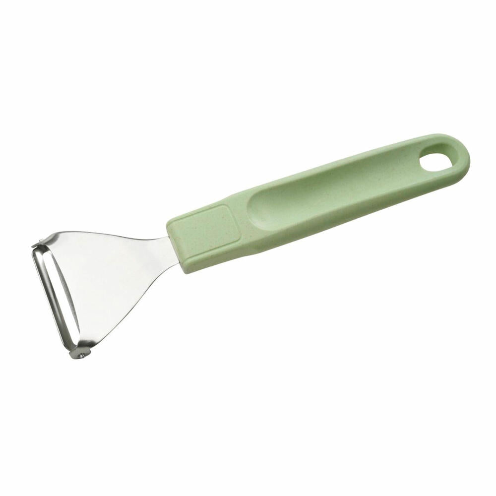 Fackelmann Ecolution peeler, vegetable peeler, peeler, material mix, mint green, 18 cm, 33073