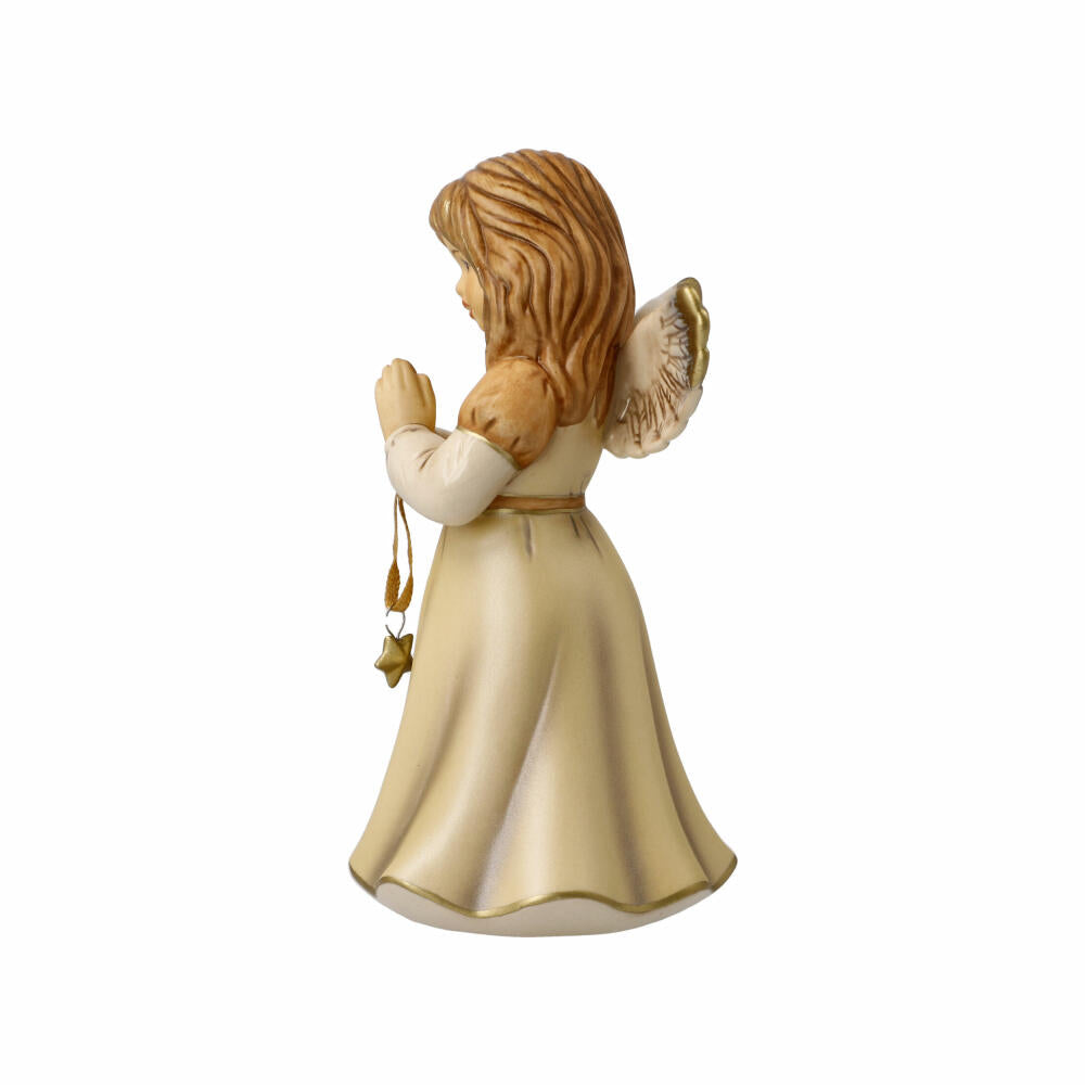 Goebel Angel Heavenly Star, decorative figure, stoneware, champagne, 14 cm, 41662071