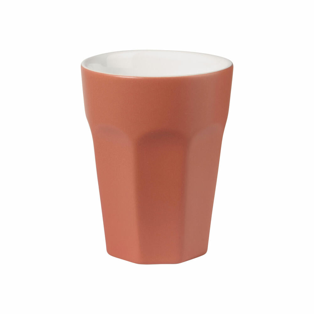 ASA Selection ti amo colore Becher Espresso, Espressobecher, Kaffeetasse, Tasse, Steingut, Red Clay, 100 ml, 5079354