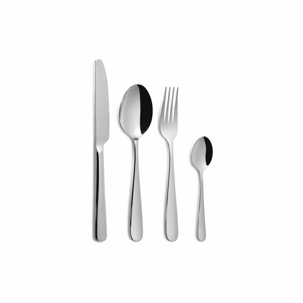 Comas Cutlery Set Chef 24-piece, Table Cutlery, Stainless Steel 18/10, Silver-colored, 0706