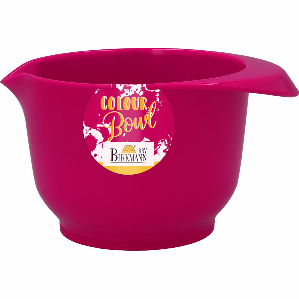 Birkmann Colour Bowl mixing and serving bowl, mixing bowl, bowl, melamine resin, granita, 500 ml, 708853