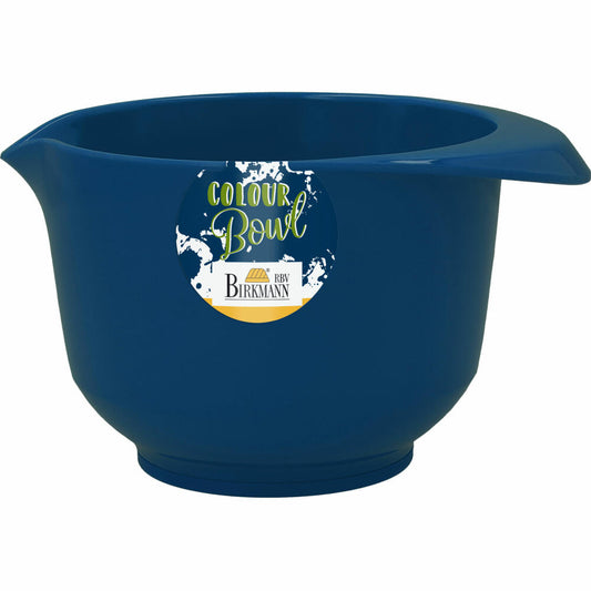 Birkmann Colour Bowl mixing and serving bowl, mixing bowl, bowl, melamine resin, dark blue, 750 ml, 708921