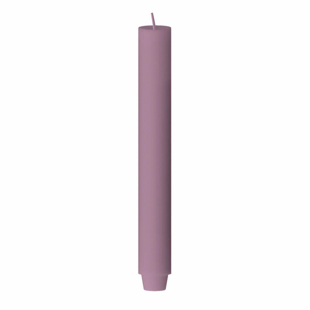 Engels Kerzen Original Stick Candle Cast, Stick Candle, Candlestick Candle, Table Candle, Paraffin, Ice Rose, Ø 3 cm, H 24 cm, 62003024033