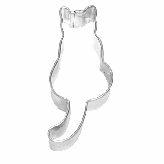 Birkmann Cookie Cutter Cat Sitting, Cookie Cutter, Cookie Mold, Biscuit, Tinplate, 7 cm, 121539