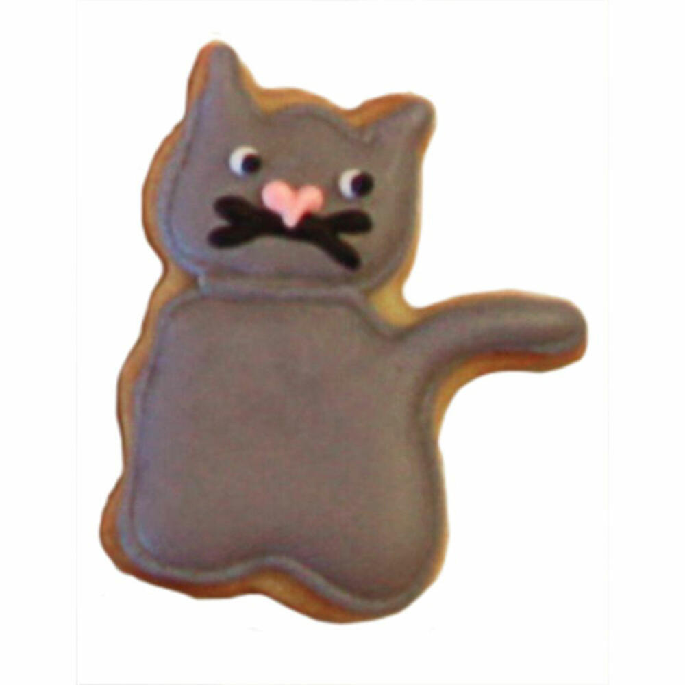 Birkmann cookie cutter cat, cookie cutter, cookie mold, biscuit, cookies, tinplate, 5.5 cm, 121065