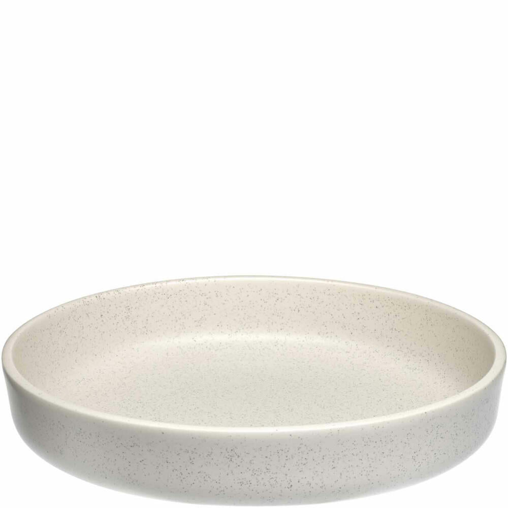 Leonardo Keramikteller Tief ROMA, Teller, Speiseteller, Pastateller, Keramik, Creme, 20 cm, 027260