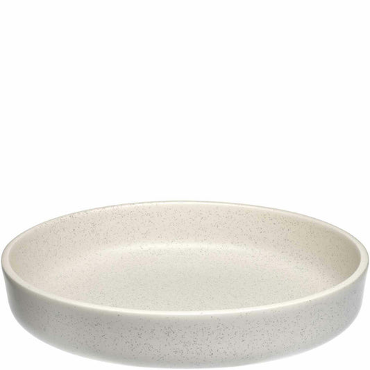 Leonardo Keramikteller Tief ROMA, Teller, Speiseteller, Pastateller, Keramik, Creme, 20 cm, 027260