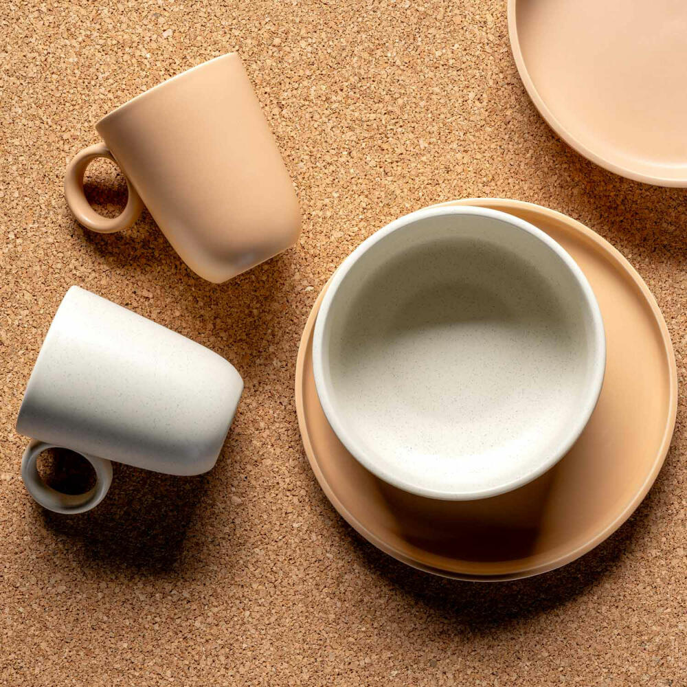 Leonardo Keramikschale ROMA, Schale, Schüssel, Keramik, Creme, 16 cm, 027261