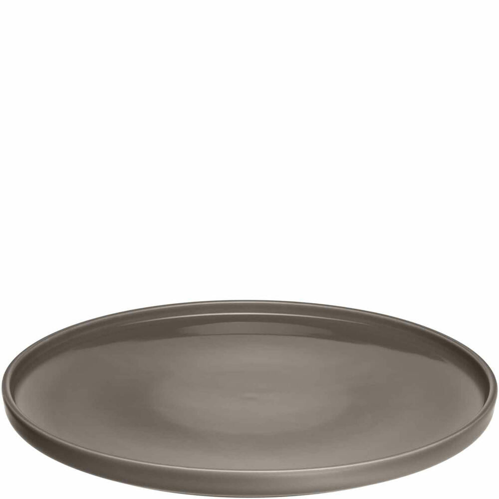 Leonardo Keramikteller ROMA, Teller, Speiseteller, Keramik, Taupe, 27 cm, 027922