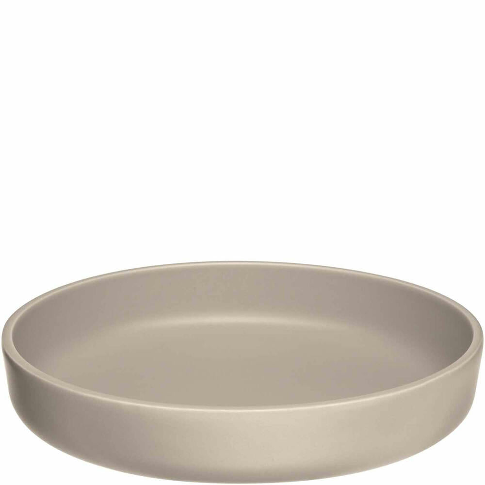 Leonardo Keramikteller Tief ROMA, Teller, Speiseteller, Pastateller, Keramik, Beige, 20 cm, 026363