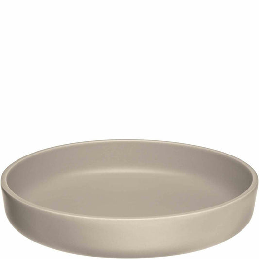 Leonardo Keramikteller Tief ROMA, Teller, Speiseteller, Pastateller, Keramik, Beige, 20 cm, 026363