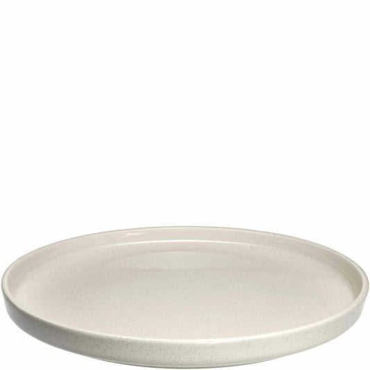 Leonardo Keramikteller ROMA, Teller, Frühstücksteller, Speiseteller, Keramik, Creme, 22 cm, 027258