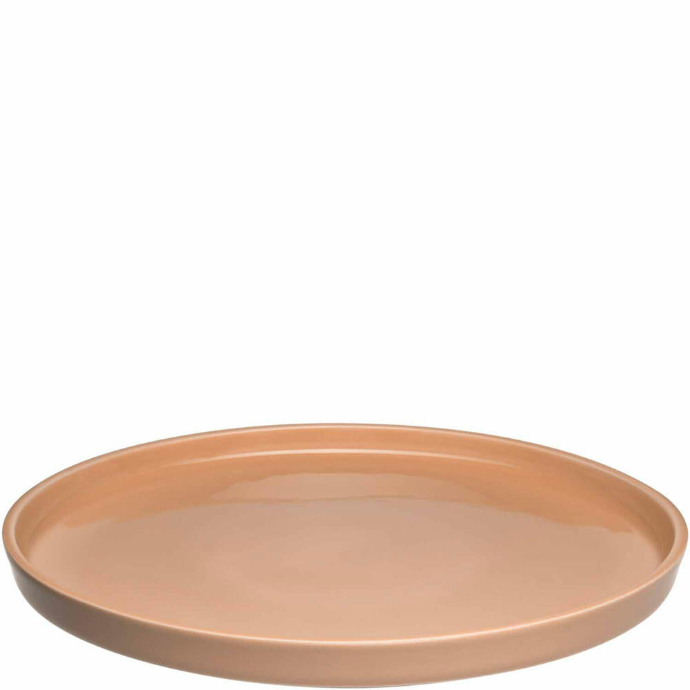 Leonardo Keramikteller ROMA, Teller, Frühstücksteller, Speiseteller, Keramik, Apricot, 22 cm, 027263