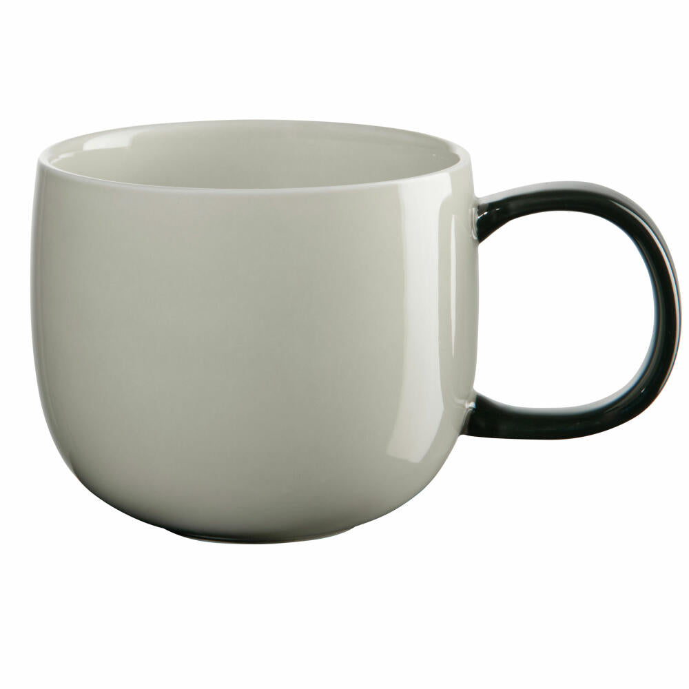 ASA Selection Joy Henkelbecher, Tasse, Kaffeebecher, Teetasse, Porzellan, Black Currant, 400 ml, 16093286