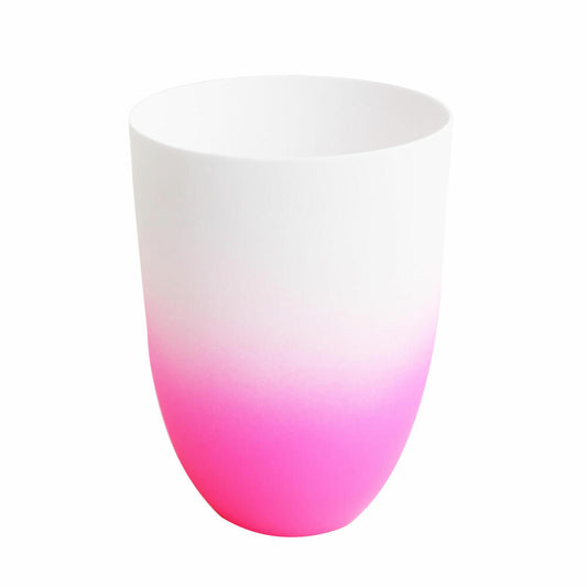 ASA Selection Neon Vase / Windlicht, Dekovase, Kerzenhalter, Porzellan, Pink, H 12 cm, 10114129