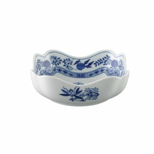 Hutschenreuther Blue Onion Pattern Bowl, Square, Bowl, Porcelain, 610 ml, 18x18 cm, 13168