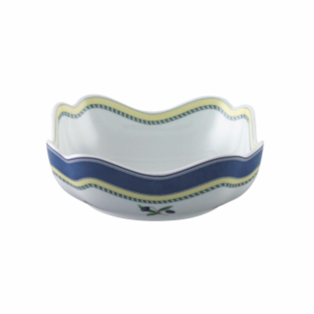 Hutschenreuther Maria Theresia Schüssel, Eckig, Schale, Medley, Porzellan, 610 ml, 18x18 cm, 13168