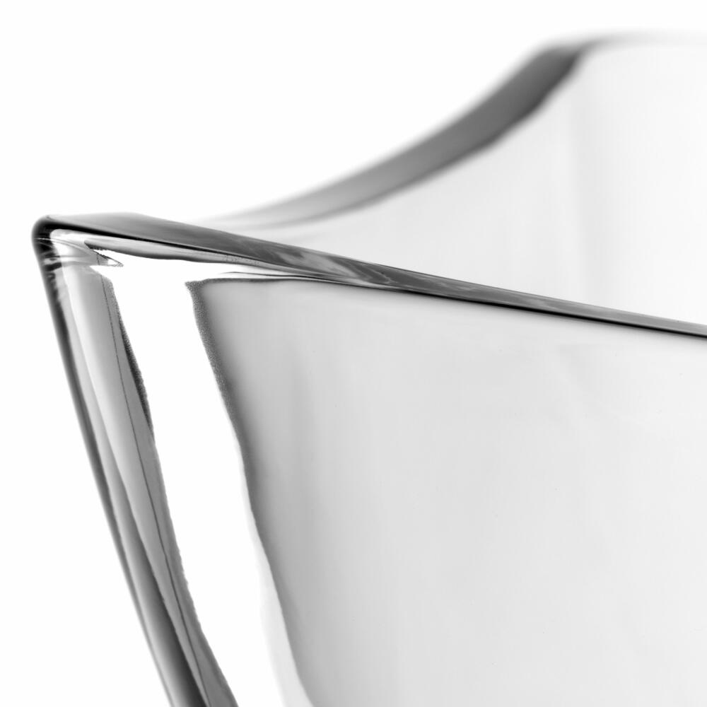 Leonardo Schale Piazza, Schüssel, Desserschale, Snackschale, Salatschüssel, Glas, 23 cm, 024409