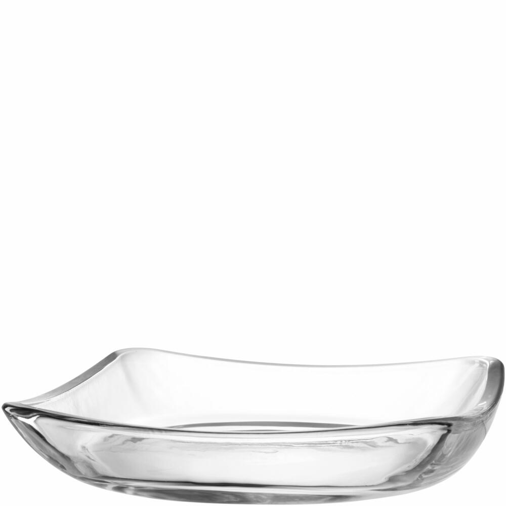Leonardo Teller Piazza, Snackschale, Desserteller, Salatteller, Glas, 20cm, 024408