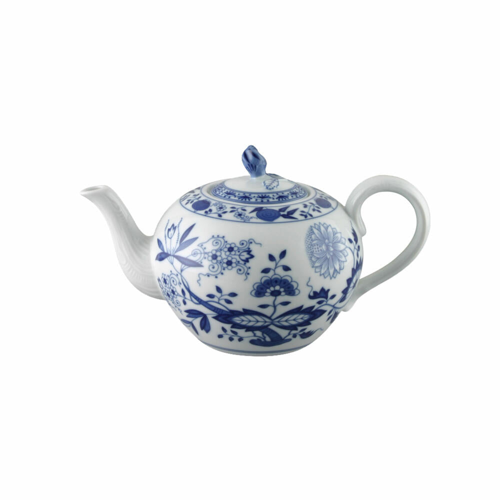 Hutschenreuther Blau Zwiebelmuster Teekanne, Servierkanne, Porzellan, 1.35 L, 14240